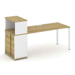 Стол рабочий Concept CN.SP-240 Металл белый